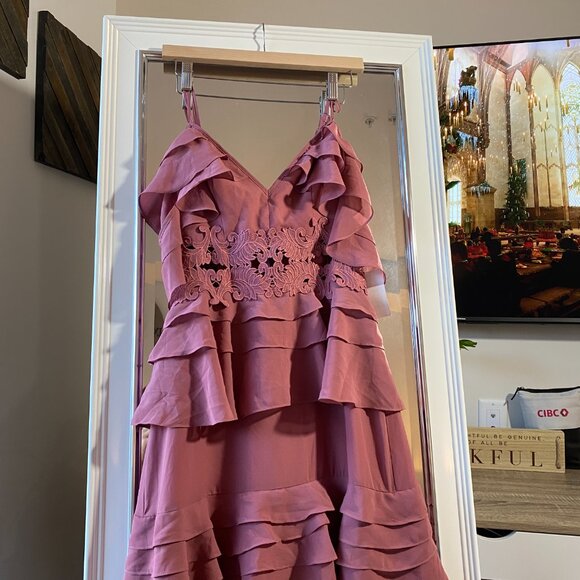 Prom / graduation pink dress - Picture 5 of 7